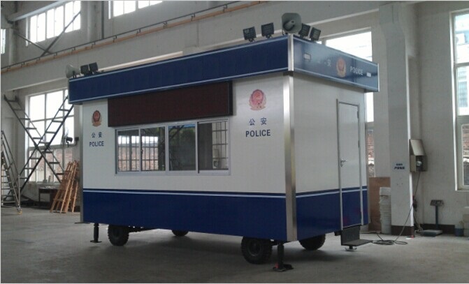 防彈拖掛式流動警務(wù)室 防彈拖掛式流動警務(wù)室